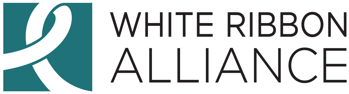 white ribbon alliance logo